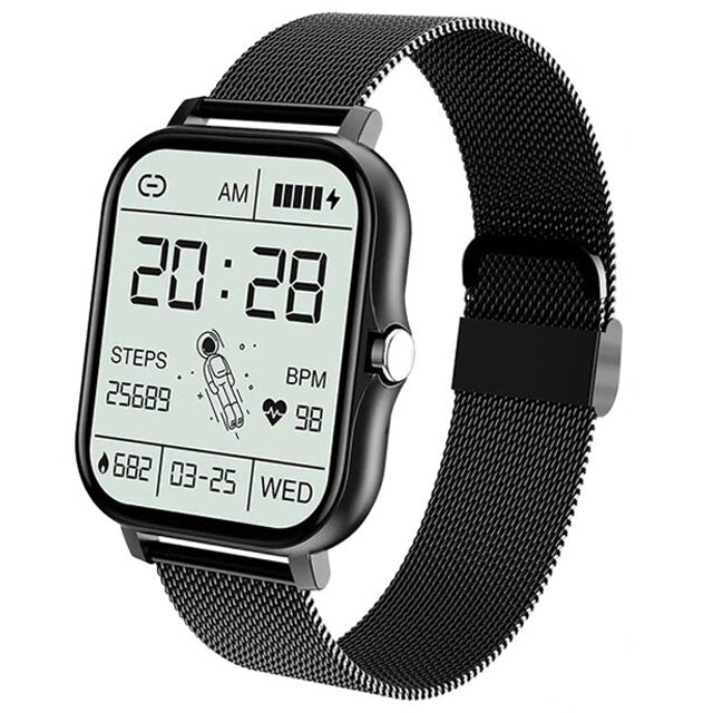 Premium Bluetooth Smartwatch 2023 für Männer 1.69" Voll Touch Display Anruf Fitness Tracker IP67 Wasserdicht Uhr für Männer