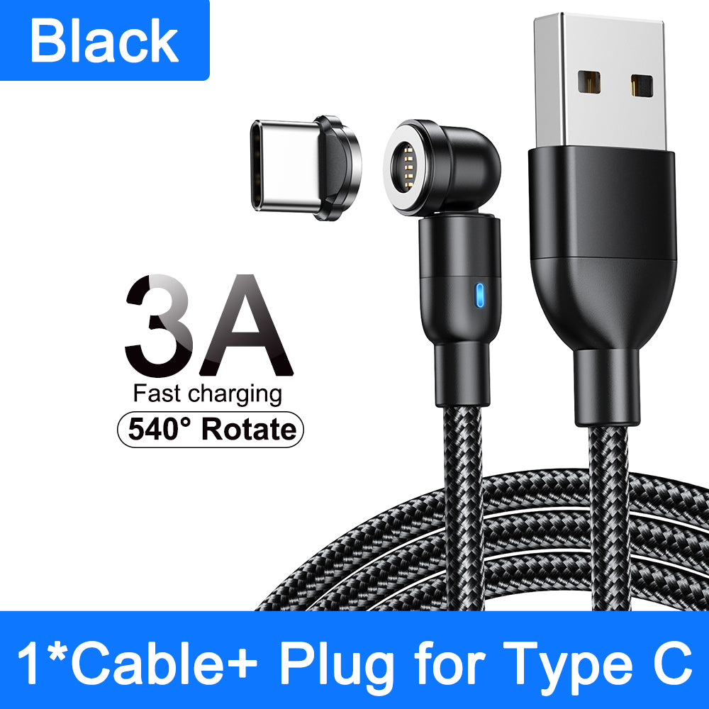 Premium USB Type C Cable for iOS, Smartphones, Apple iPhone, Samsung, iOS & Android, Laptop, MacBook, iPad,Huawei, Xiaomi - 3A Fast Charging Cable, Type-C Charger Data Cable