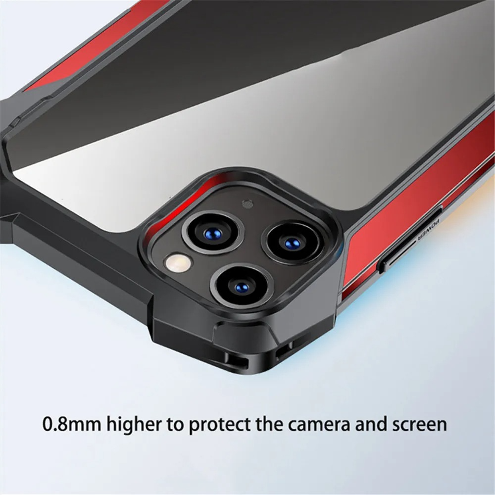 Luxury Military Armor iPhone Case – Anti-Drop, Shockproof Protection, Rugged Design for iPhone Models, Durable & Secure Cover