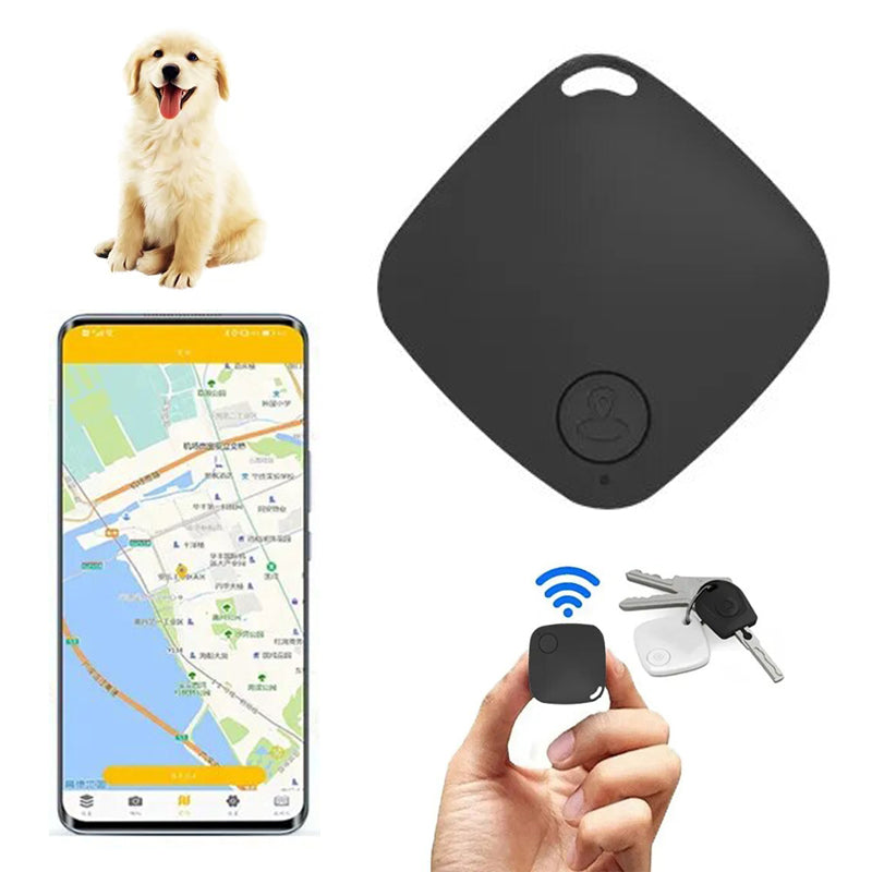 Premium GPS Tracker for Kids, Smart Air Tag, Mini Bluetooth | Pet Car Lost Tracker for Apple iOS – Find My Pet with This System