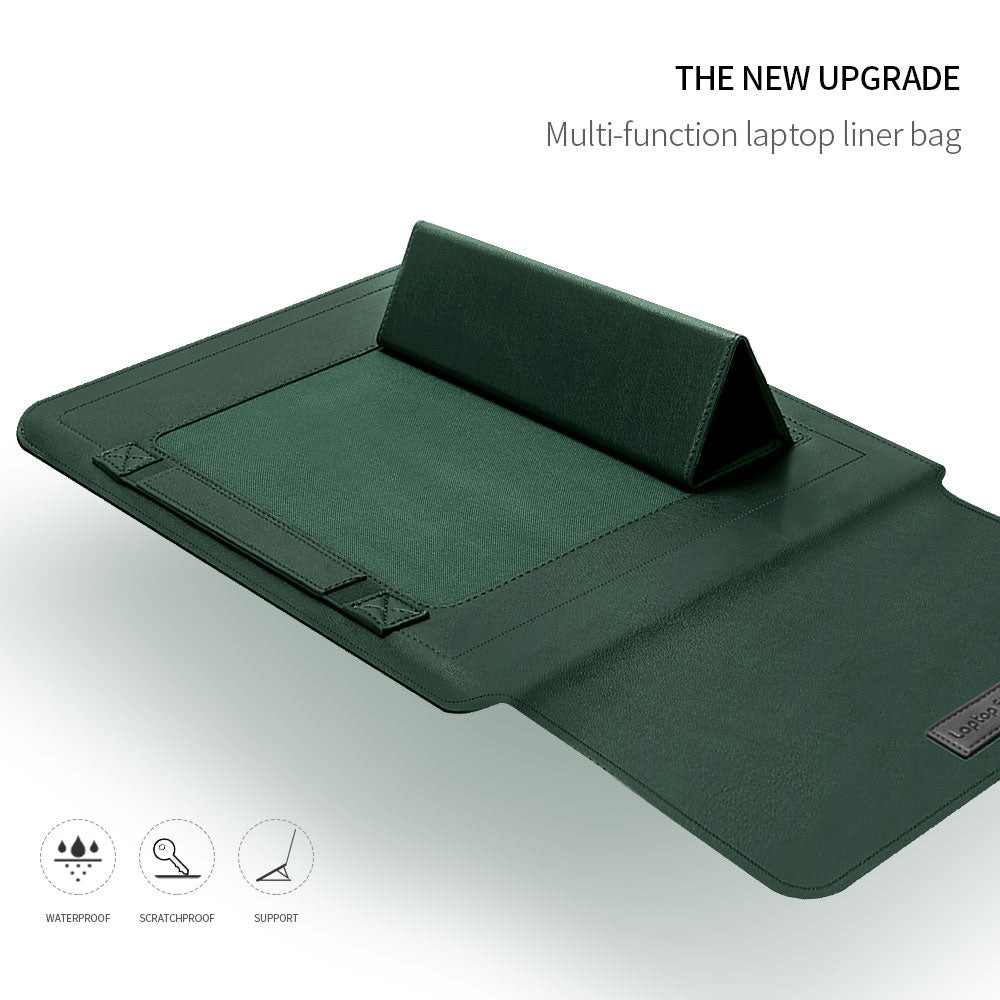 Multifunctional Laptop Sleeve with Mouse Pad for MacBook Air/Pro/M3/M2/M1: 16,14,13-inch | 2024/2023/2022/2020 Series Universal Notebook Bag, Compatible with Huawei, Asus, Dell Protective Case