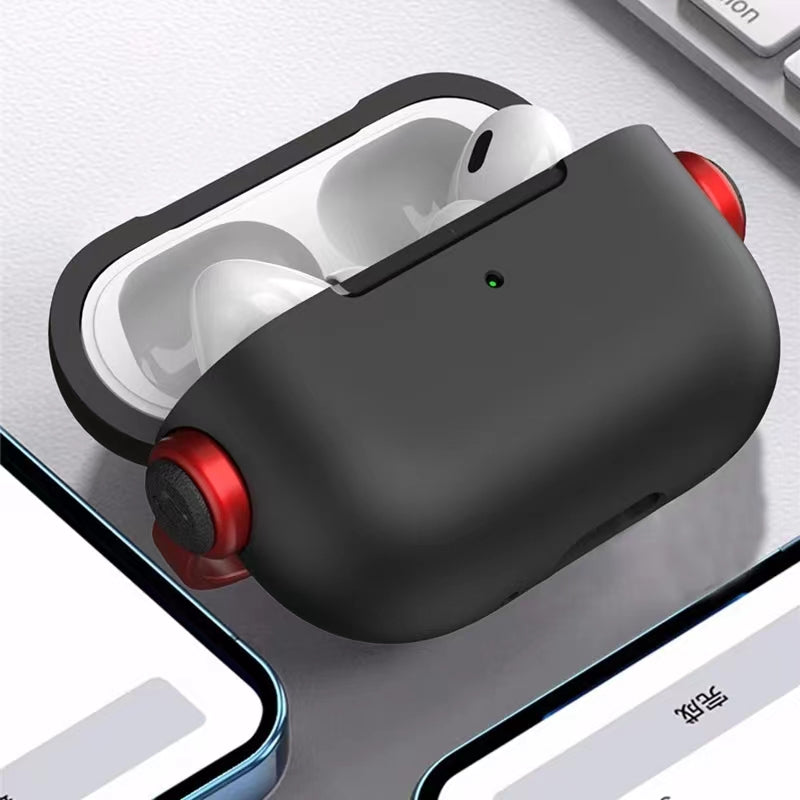 Premium Case for AirPods Pro 4/3/2/1 and Pro Series 2024/2022/2021/2019/2016with Lanyard Closure Cover - Creative Headphone Holder & Cover for Apple AirPods