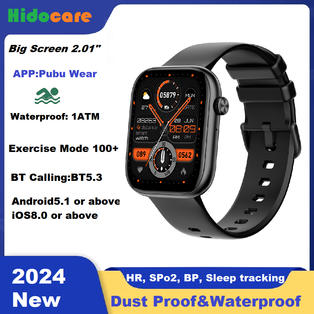 Premium High-Quality Voice Call Smartwatch for Men, Health Monitoring, IP68 Waterproof, Smart Notifications, Voice Assistant, Smartwatch for Women