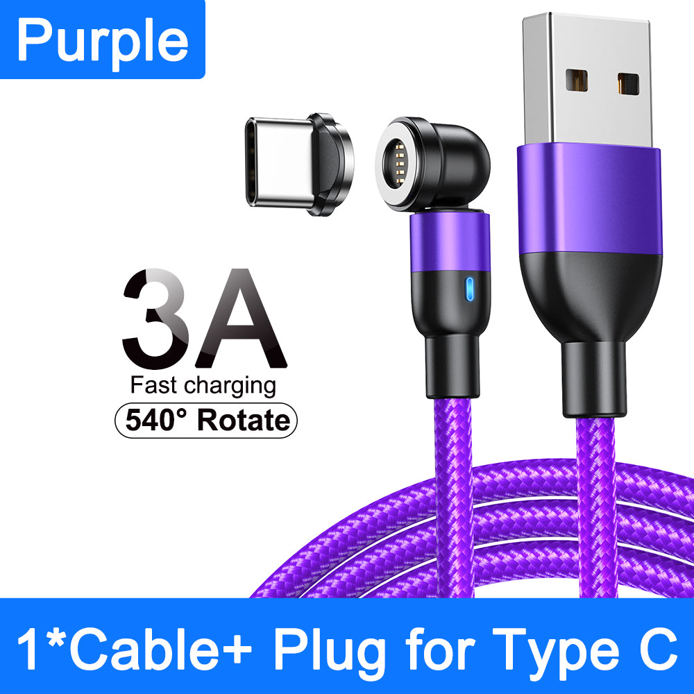 Premium USB Type C Cable for iOS, Smartphones, Apple iPhone, Samsung, iOS & Android, Laptop, MacBook, iPad,Huawei, Xiaomi - 3A Fast Charging Cable, Type-C Charger Data Cable