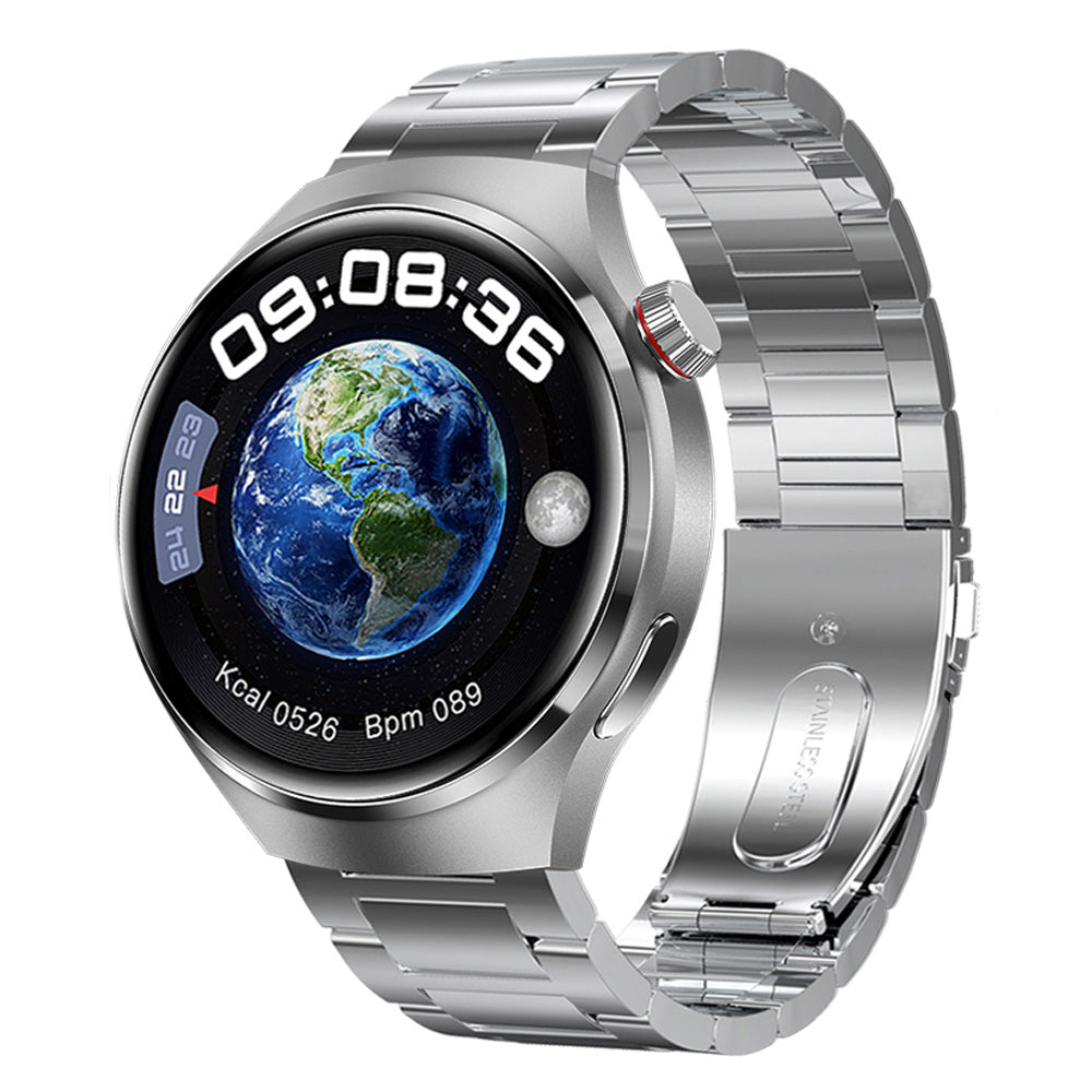 Premium GPS-Smartwatch für Männer: 360*360 HD-Bildschirm, Herzfrequenz, Bluetooth-Anruf, NFC, IP68 wasserdicht, Blutzucker