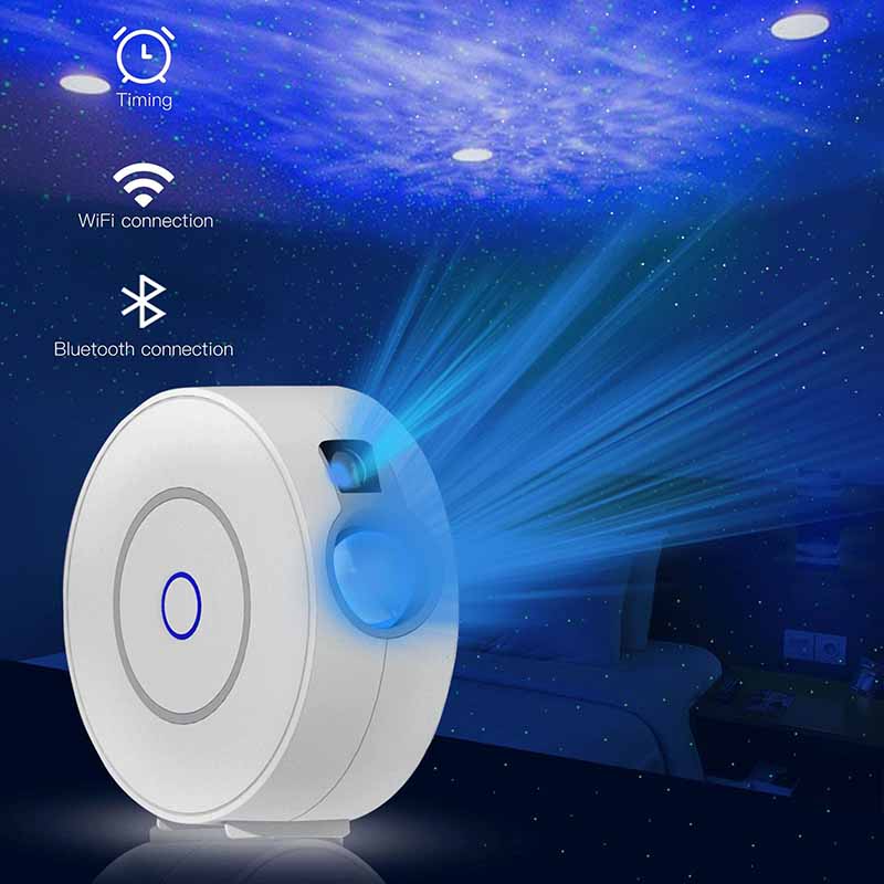 Premium Star Projector Light: Colorful Nebula Cloud Night Light, Dynamic Galaxy Star Night Light for Smartphone, Laptop, Tablet, PC, Apple iPhone, iPad, MacBook, iOS, Android, Samsung Bedroom, Playroom, Party | Limited Edition 