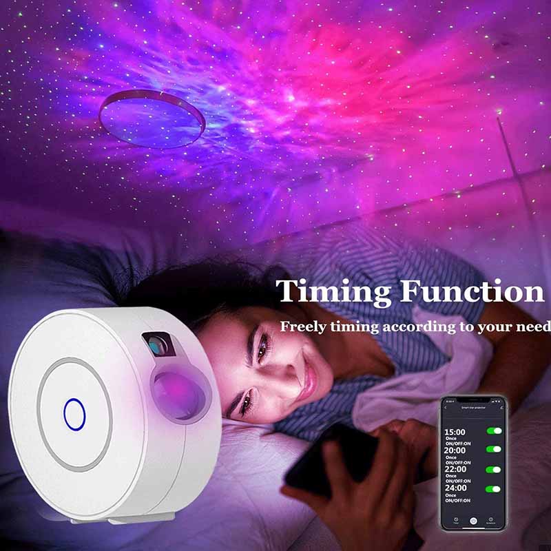 Premium Star Projector Light: Colorful Nebula Cloud Night Light, Dynamic Galaxy Star Night Light for Smartphone, Laptop, Tablet, PC, Apple iPhone, iPad, MacBook, iOS, Android, Samsung Bedroom, Playroom, Party | Limited Edition 