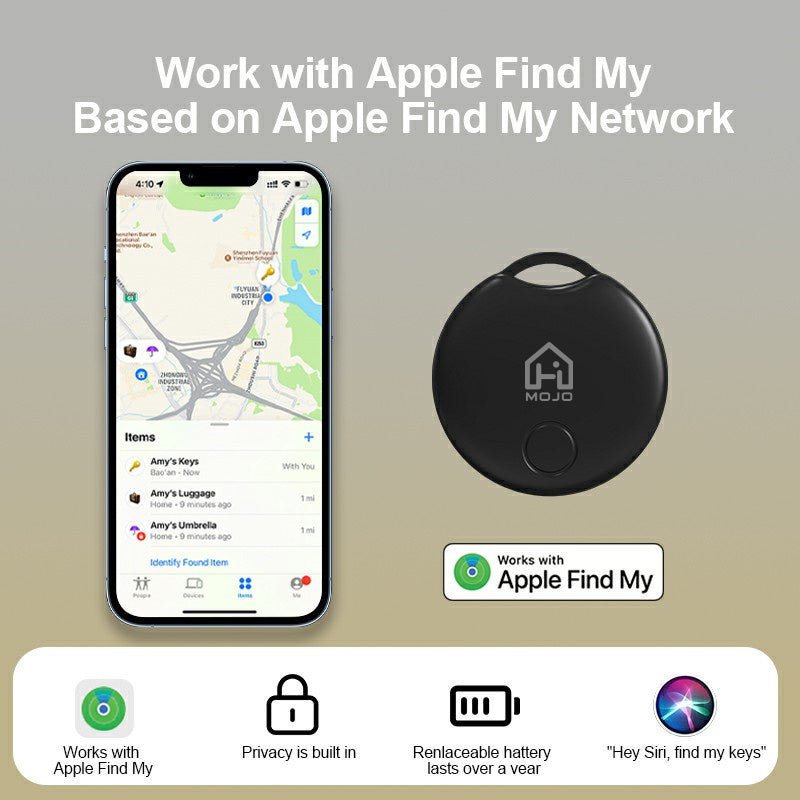 Premium Bluetooth-GPS-Tracker als Alternative zu Apple AirTag  Verlorenes mit unserer App finden  Ferngesteuerter
