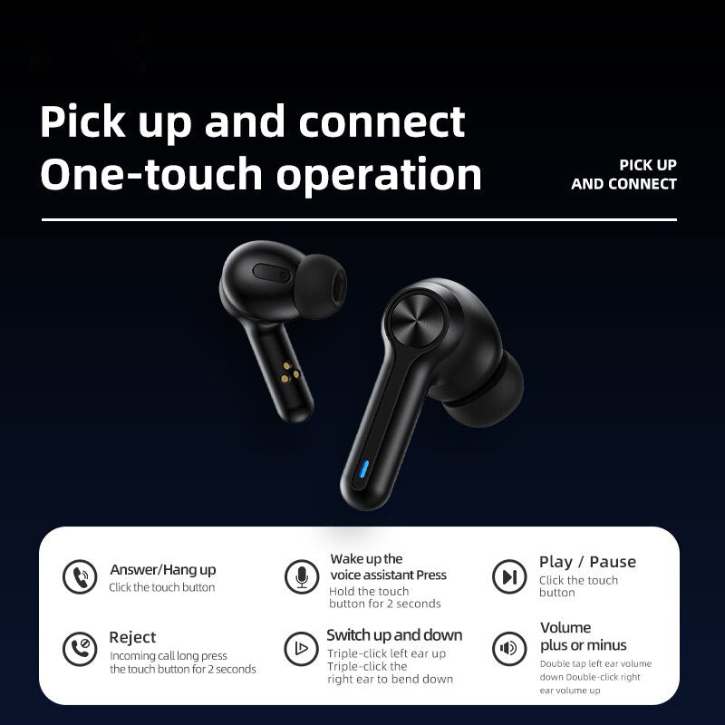 Premium Lenovo LP3 Pro Headphones TWS Bluetooth 5.0 Wireless HiFi Music Headset with Display & 1200mAh Battery for Gaming Earbuds | Limited Edition