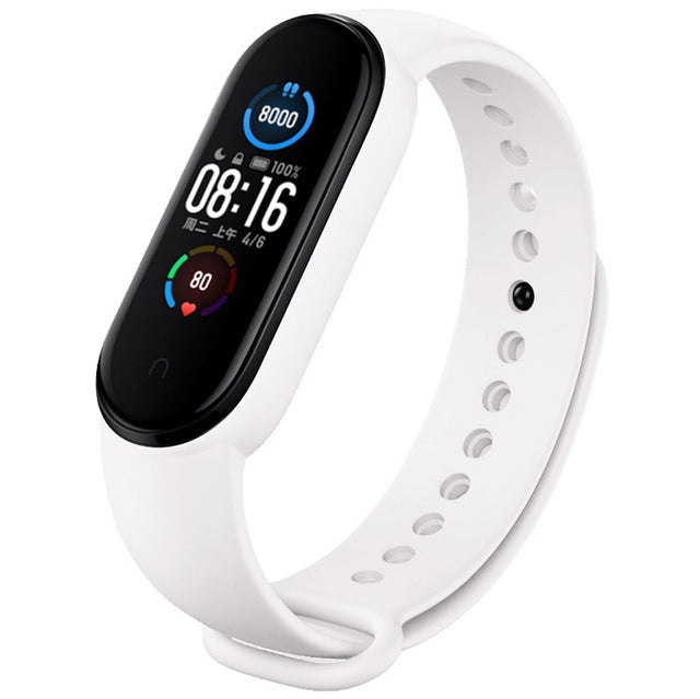 Hochwertiges Armband für Xiaomi Mi Band 7 6 5 4 3 | Silikon-Uhrenarmband | MiBand 3/4, Band 5, Band 6 Smartwatch-Zubehör