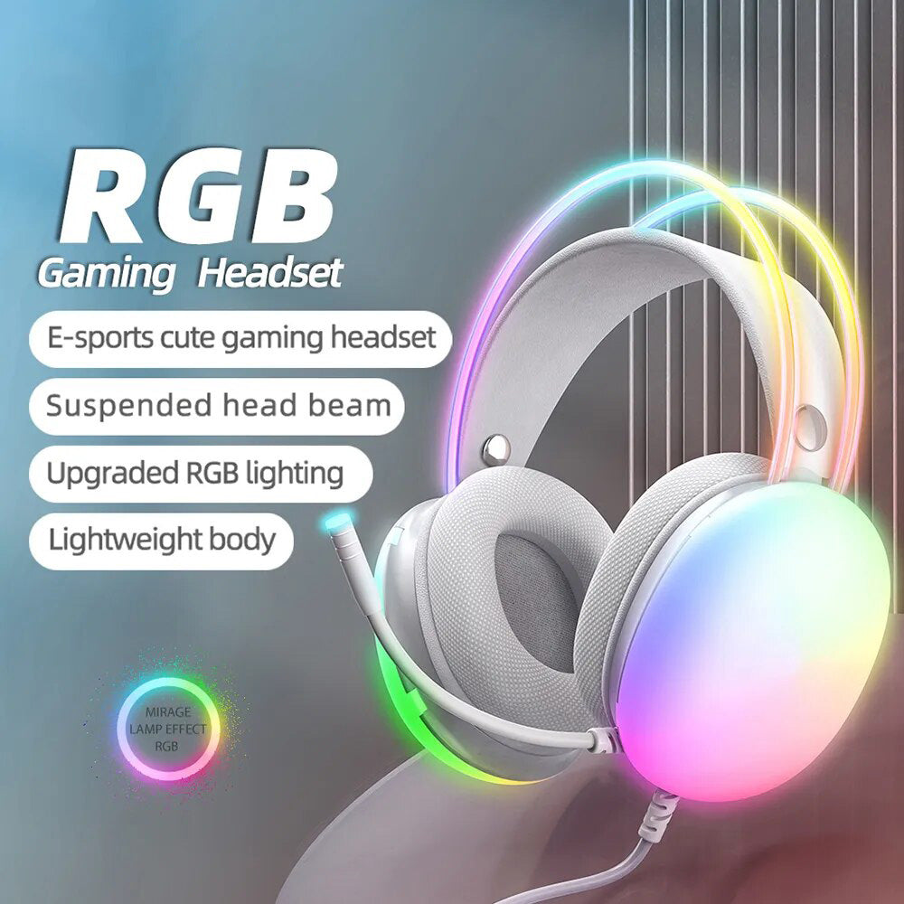 Premium Onikuma 2024 New Headset: Full RGB PC Gaming Headphones with RGB Lights for Gaming Colleagues | Limited Edition