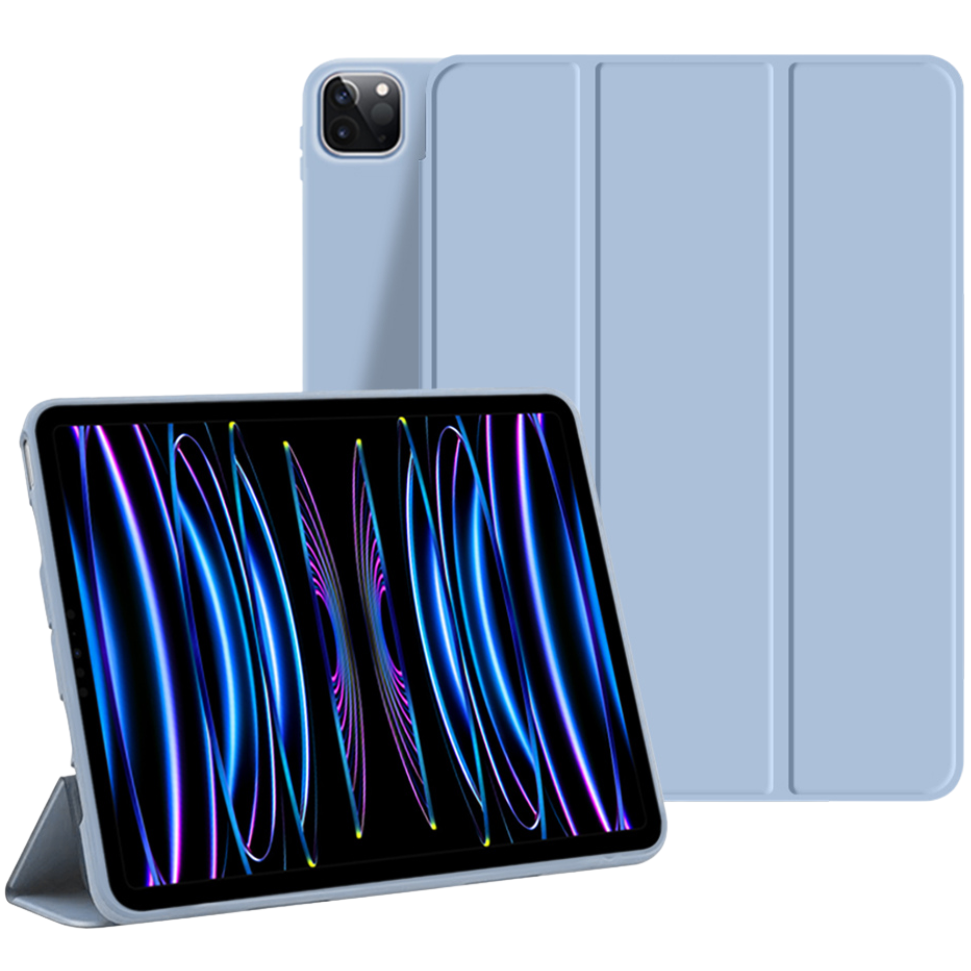 Hülle für Apple iPad Pro 11 12, 9. 10. Generation 10,2 - Hochwertiges Cover für iPad Air 5 4 Mini 6 3 2 1 9,7 10,