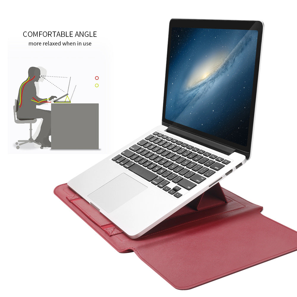 Multifunctional Laptop Sleeve with Mouse Pad for MacBook Air/Pro/M3/M2/M1: 16,14,13-inch | 2024/2023/2022/2020 Series Universal Notebook Bag, Compatible with Huawei, Asus, Dell Protective Case