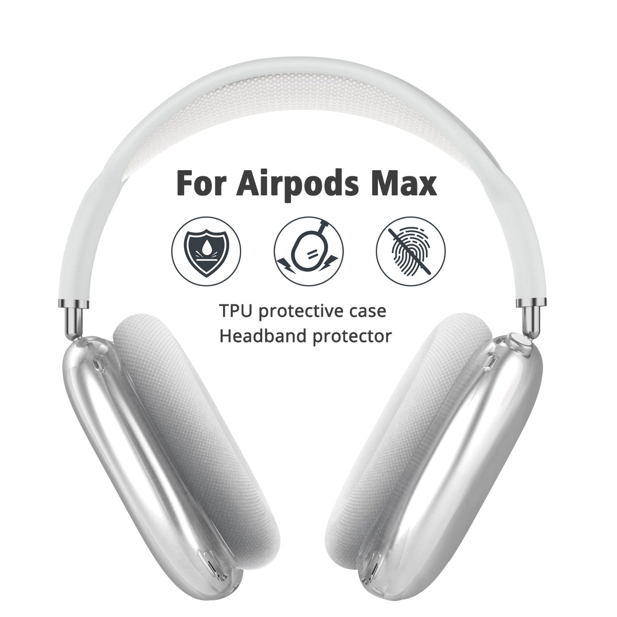 Premium TPU Protective Case for Apple AirPods 4/3/2/1 and Pro Series 2024/2022/2021/2019/2016: Shockproof & Scratch-Resistant Transparent Headphone Case | Soft, Transparent Cover - Premium Protection for Wireless Earphones