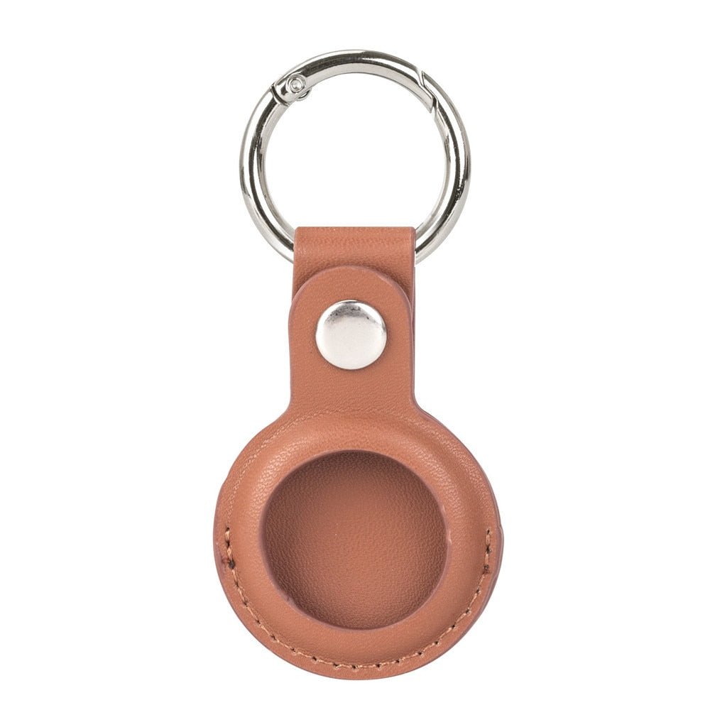 Premium AirTag Lederhülle mit Keychain